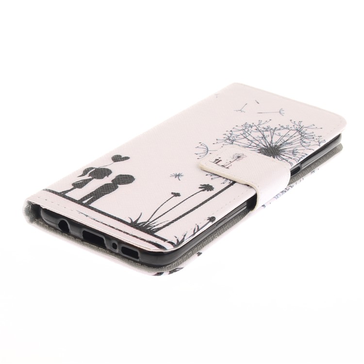 Wallet Leather Stand Case for Samsung Galaxy S8 - Dandelion and Lovers-4
