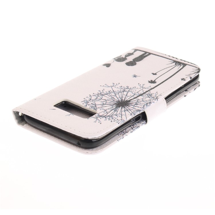 Wallet Leather Stand Case for Samsung Galaxy S8 - Dandelion and Lovers-5