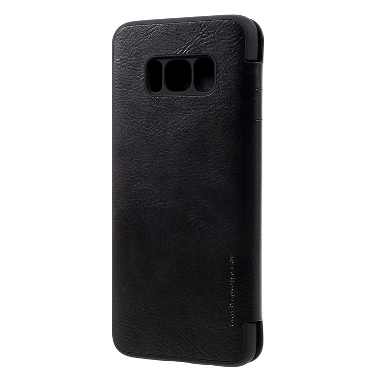 G-CASE Business Series Card Slot Flip Leather Case for Samsung Galaxy S8 G950 - Black-2