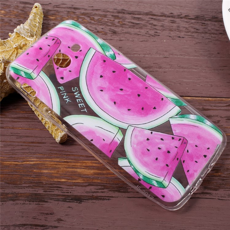 For Samsung Galaxy J5 (2017) Pattern Printing Ultra-thin TPU Back Cover - Watermelon-3