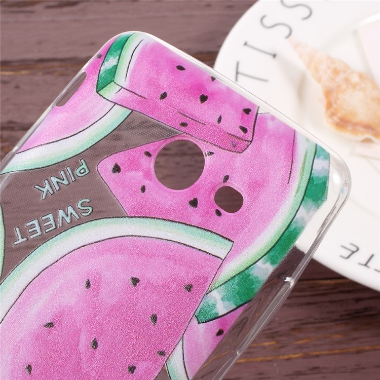 For Samsung Galaxy J5 (2017) Pattern Printing Ultra-thin TPU Back Cover - Watermelon-4