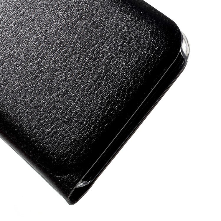 Card Holder Flip Leather Moible Phone Case for Samsung Galaxy S8 G950 - Black-8