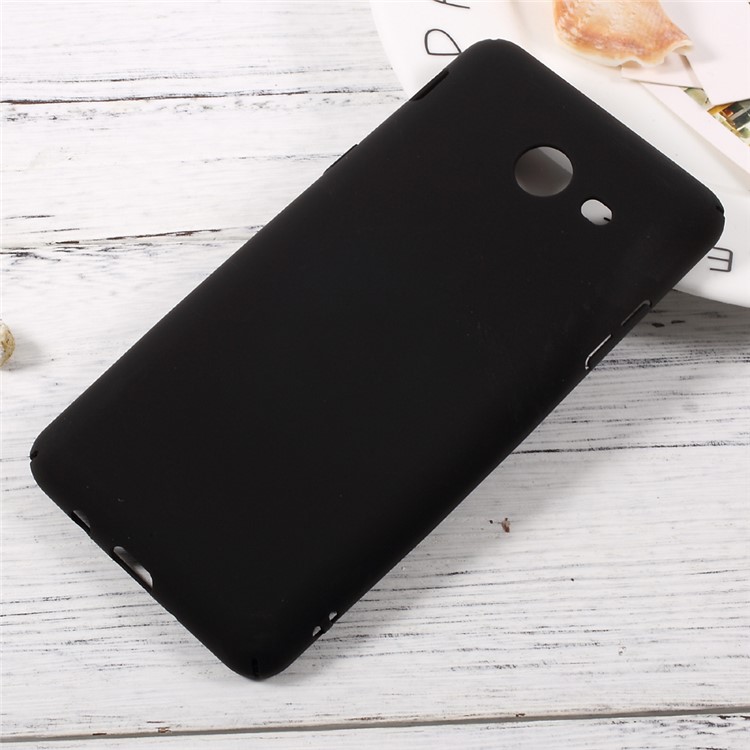 Matte PC Anti-fingerprint Hard Case for Samsung Galaxy J5 (2017) - Black-1