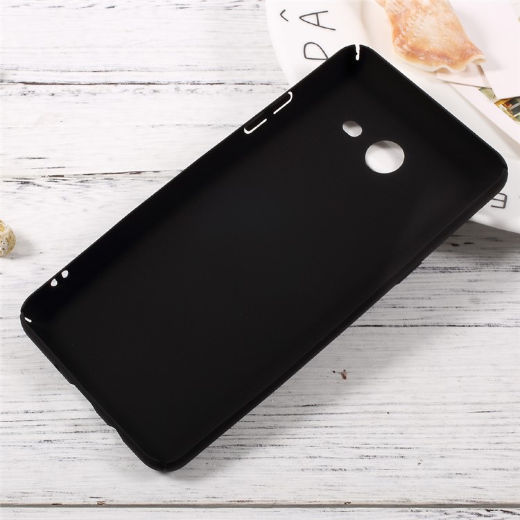 Matte PC Anti-fingerprint Hard Case for Samsung Galaxy J5 (2017) - Black-2
