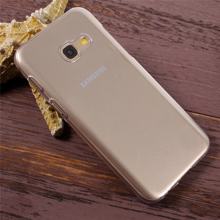 For Samsung Galaxy A3 (2017) Crystal Clear PC Hard Case Accessory - Transparent-3