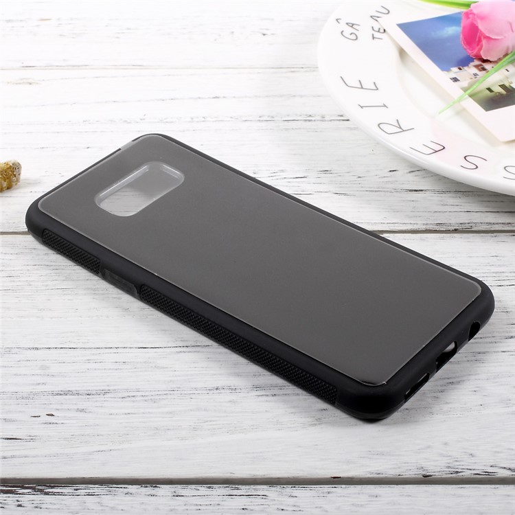 MYFONLO pour Samsung Galaxy S8 G950 Anti-Gravity Magic Case Cover Sitck to Mirror Hands-délivrer qqn d'une obligation - Noir-2