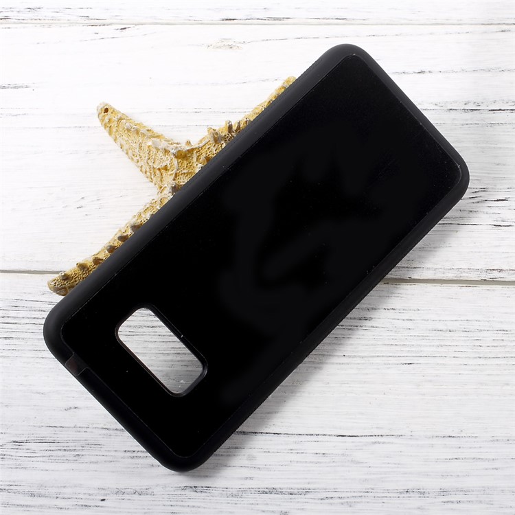 MYFONLO pour Samsung Galaxy S8 G950 Anti-Gravity Magic Case Cover Sitck to Mirror Hands-délivrer qqn d'une obligation - Noir-3
