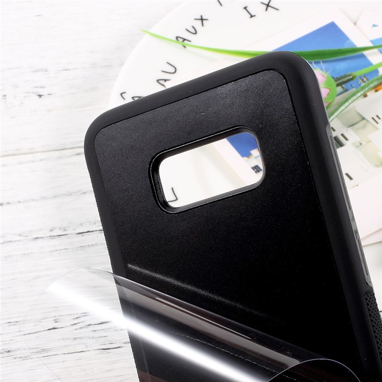MYFONLO pour Samsung Galaxy S8 G950 Anti-Gravity Magic Case Cover Sitck to Mirror Hands-délivrer qqn d'une obligation - Noir-6