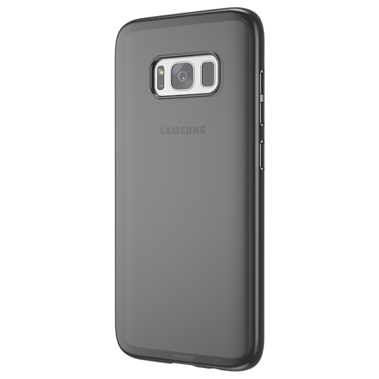 Soft TPU Gel Mobile Phone Cover for Samsung Galaxy S8 G950 - Black-1