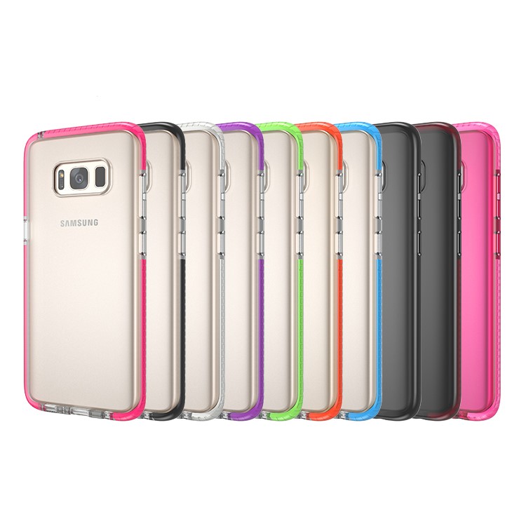 Soft TPU Gel Mobile Phone Cover for Samsung Galaxy S8 G950 - Black-2