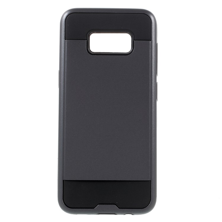 

Brushed PC + TPU Hybrid Cover Case for Samsung Galaxy S8 SM-G950 - Grey, Galaxy S8