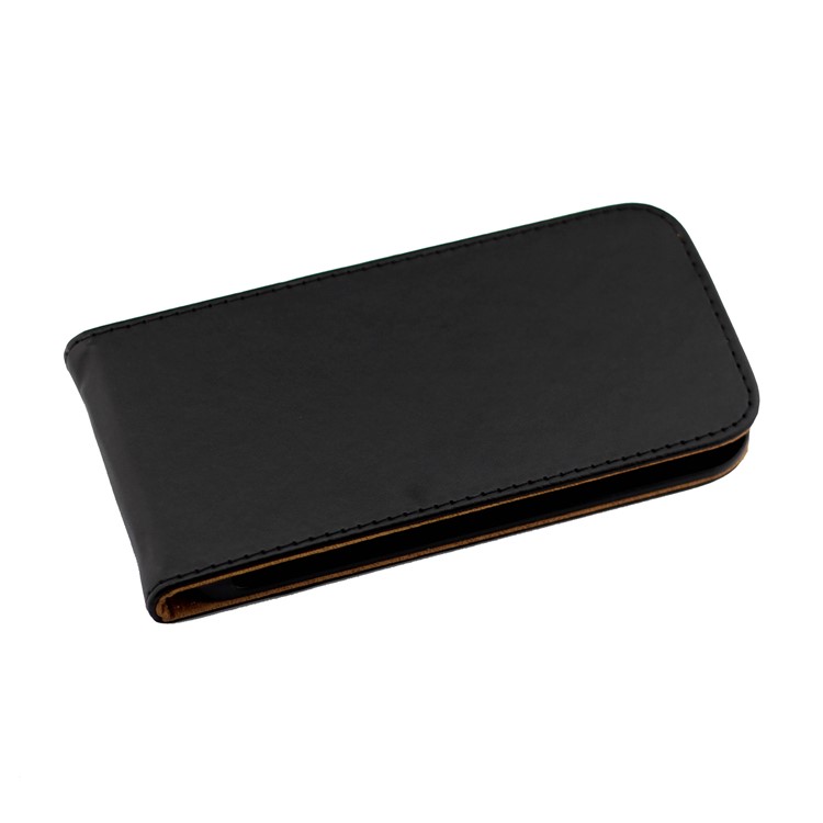 Vertical Magnetic Flip Leather Case for Samsung Galaxy A3 (2017) - Black-8