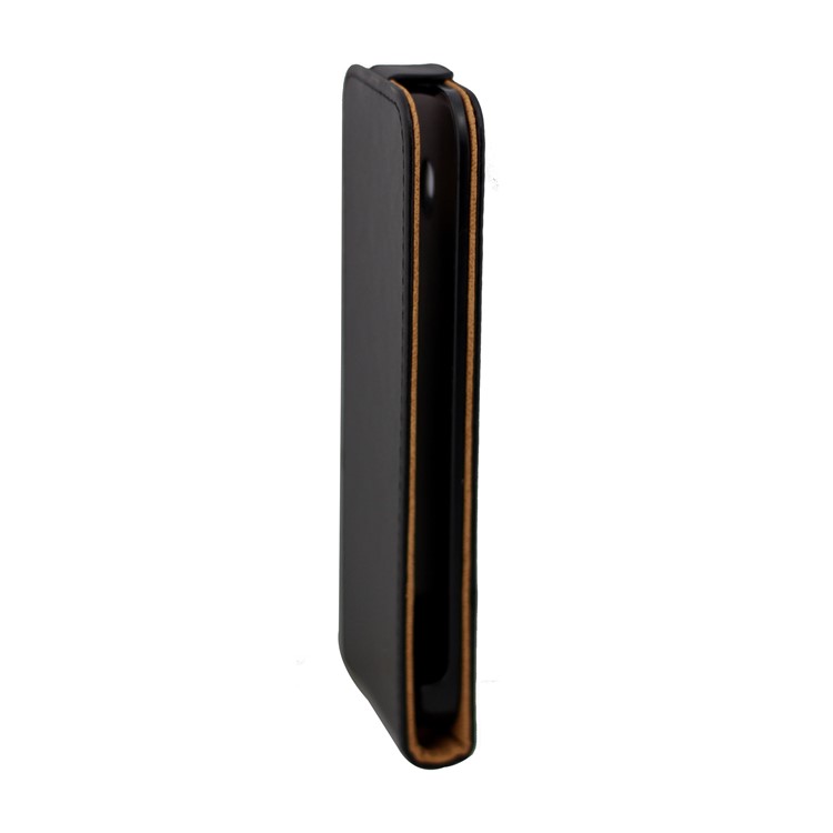 Vertical Magnetic Flip Leather Case for Samsung Galaxy A3 (2017) - Black-9
