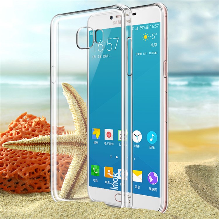 IMAK Crystal Clear Case II for Samsung Galaxy C7 Pro Scratch-proof PC Hard Cover-1