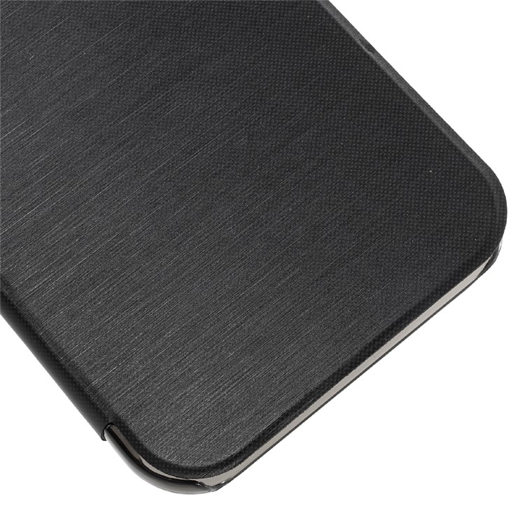 View Window Flip Leather Case Cover for Samsung Galaxy A7 (2017) SM-A720F - Black-6