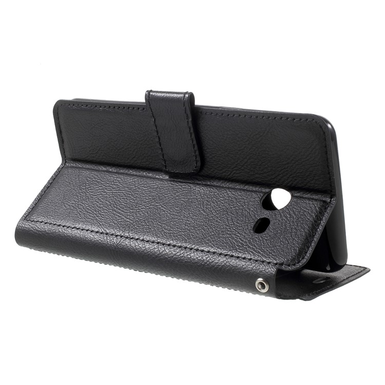 Wallet Stand Leather Cell Phone Case for Samsung Galaxy J5 (2017) - Black-4