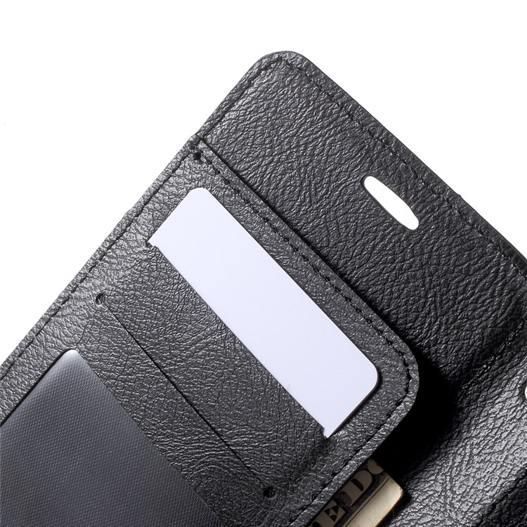 Wallet Stand Leather Cell Phone Case for Samsung Galaxy J5 (2017) - Black-7