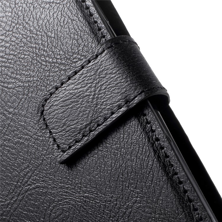 Wallet Stand Leather Cell Phone Case for Samsung Galaxy J5 (2017) - Black-8