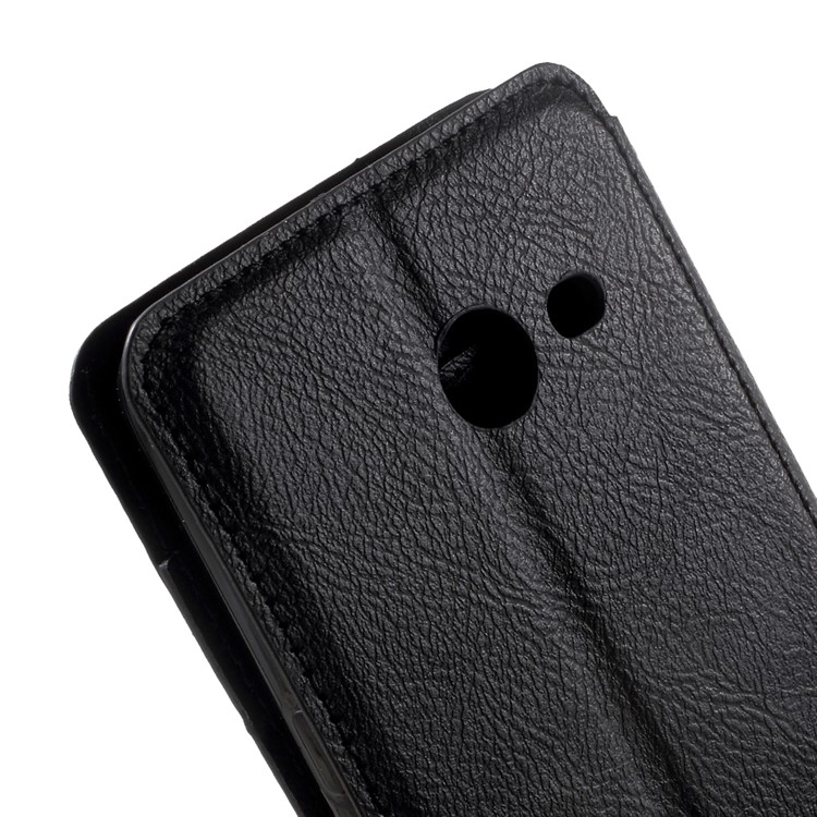 Wallet Stand Leather Cell Phone Case for Samsung Galaxy J5 (2017) - Black-9