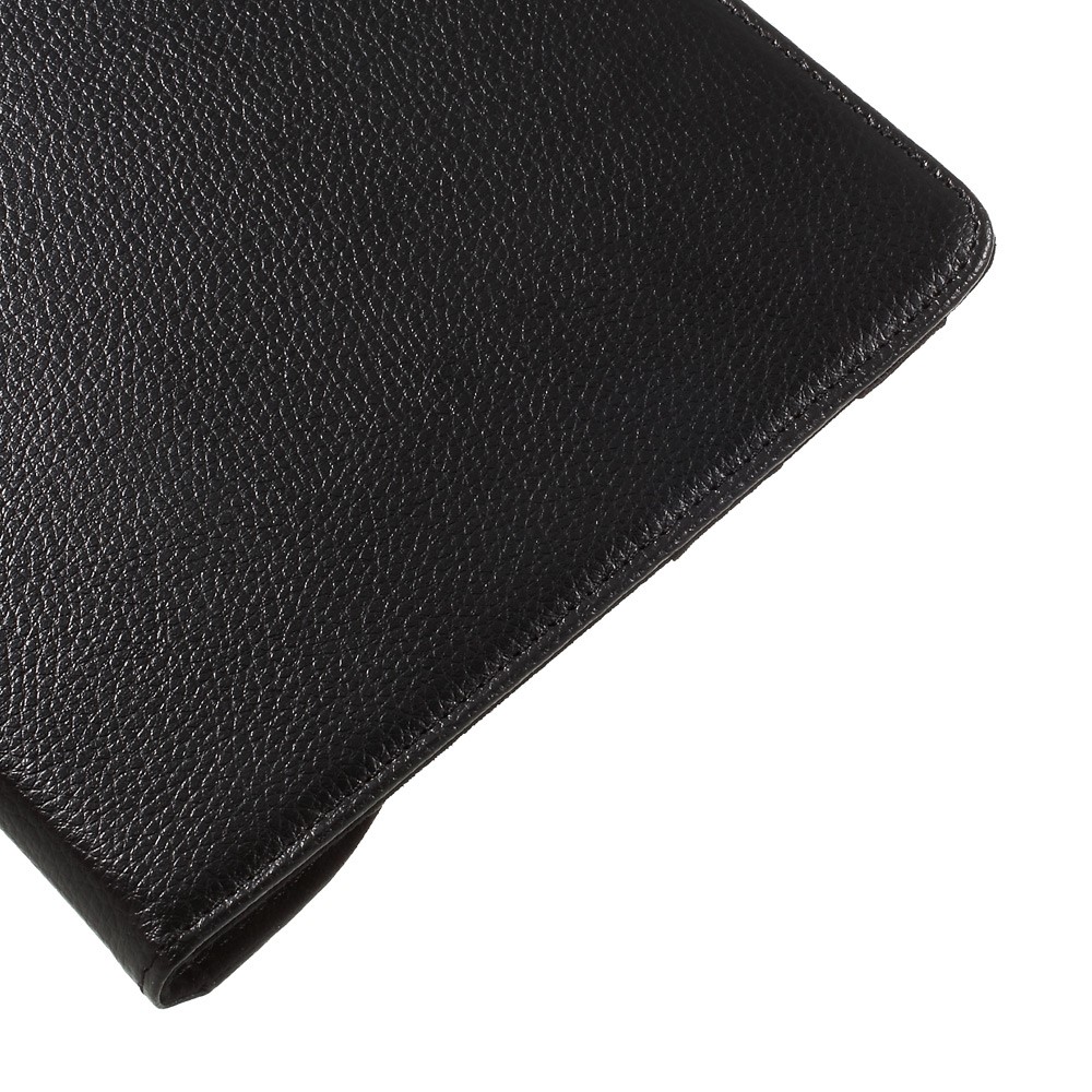 Litchi Texture 360 Degree Rotary Stand Leather Case for Samsung Galaxy Tab S3 9.7" T820 - Black-10
