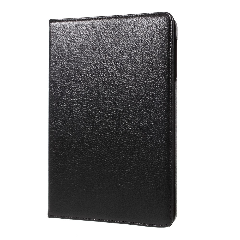 Litchi Texture 360 ​​Graus Capa De Couro Rotary Stand Para Samsung Galaxy Tab S3 9.7 "T820 - Preto