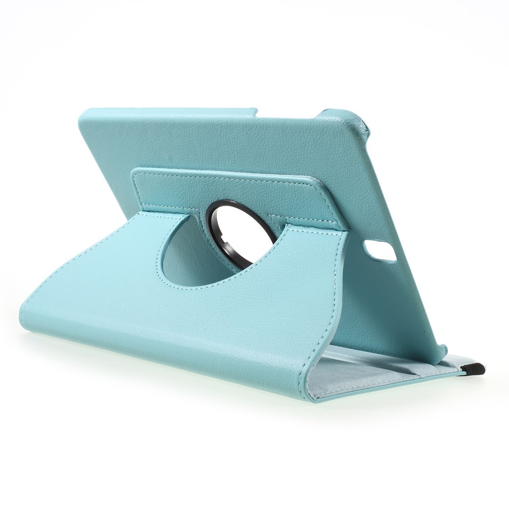 Litchi Grain Leather Rotary Stand Flip Cover for Samsung Galaxy Tab S3 9.7" T820 - Baby Blue-6
