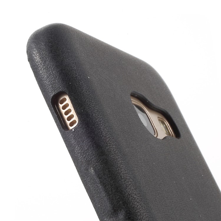 X-LEVEL Vintage Series PU Leather + PC Back Cover for Samsung Galaxy A3 (2017) A320 - Black-5