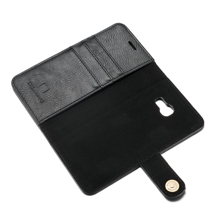 DG.MING Detachable 2 in 1 Wallet Split Leather Phone Case for Samsung Galaxy A5 (2017) A520 - Black-10
