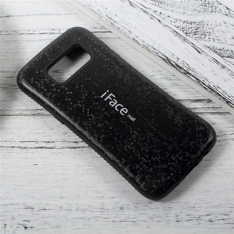 IFACE MALL Mosaic PC + TPU Hybrid Case for Samsung Galaxy S8+ SM-G955 - Black-2