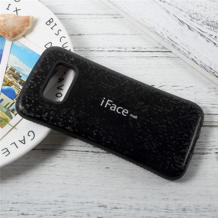 IFACE MALL Mosaic PC + TPU Hybrid Case for Samsung Galaxy S8+ SM-G955 - Black-3