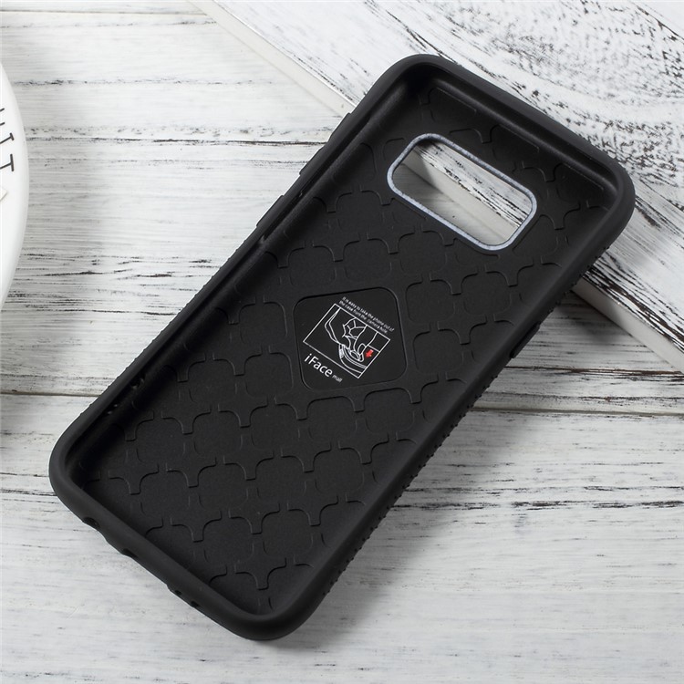 IFACE MALL Mosaic PC + TPU Hybrid Case for Samsung Galaxy S8+ SM-G955 - Black-4