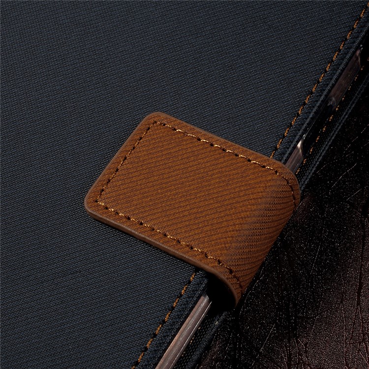 ROAR KOREA Twill Grain Wallet Leather Mobile Case for Samsung Galaxy A5 (2017) A520 - Black-7