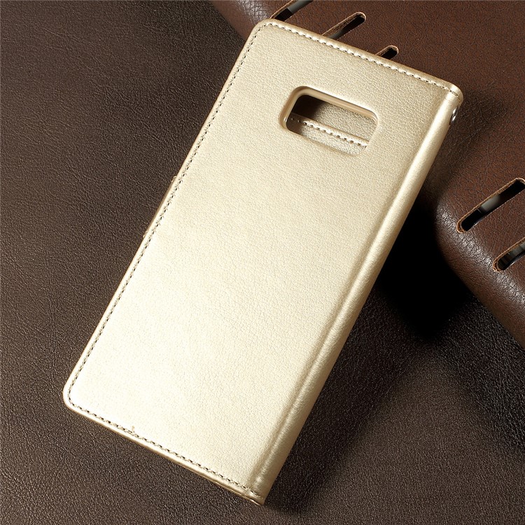 MERCURY GOOSPERY Rich Diary Leather Case Accessory for Samsung Galaxy S8 G950 - Gold-2