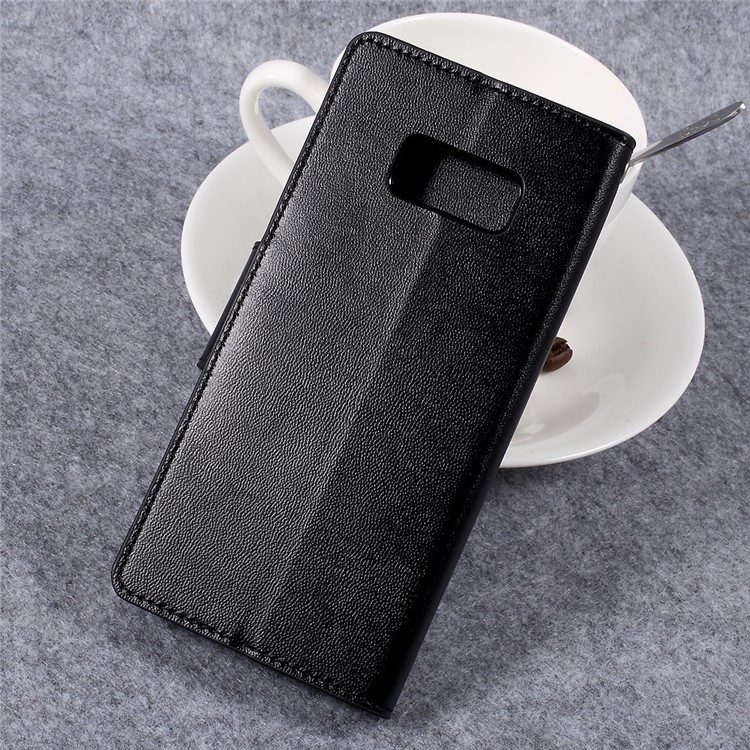 MERCURY GOOSPERY Sonata Diary Leather Case for Samsung Galaxy S8 - Black-2