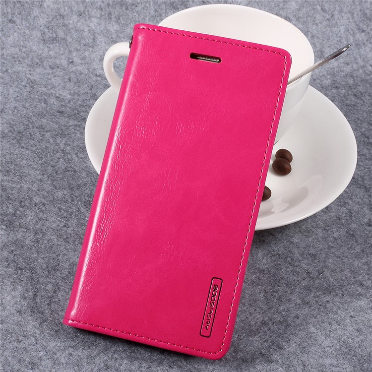 

MERCURY GOOSPERY Blue Moon Leather Flip Cover for Samsung A5 Galaxy (2017) SM-A520F - Rose