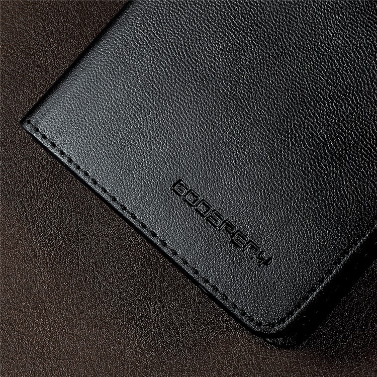 MERCURY GOOSPERY Sonata Diary Leather Phone Case for Samsung Galaxy S8 Plus G955 - Black-6
