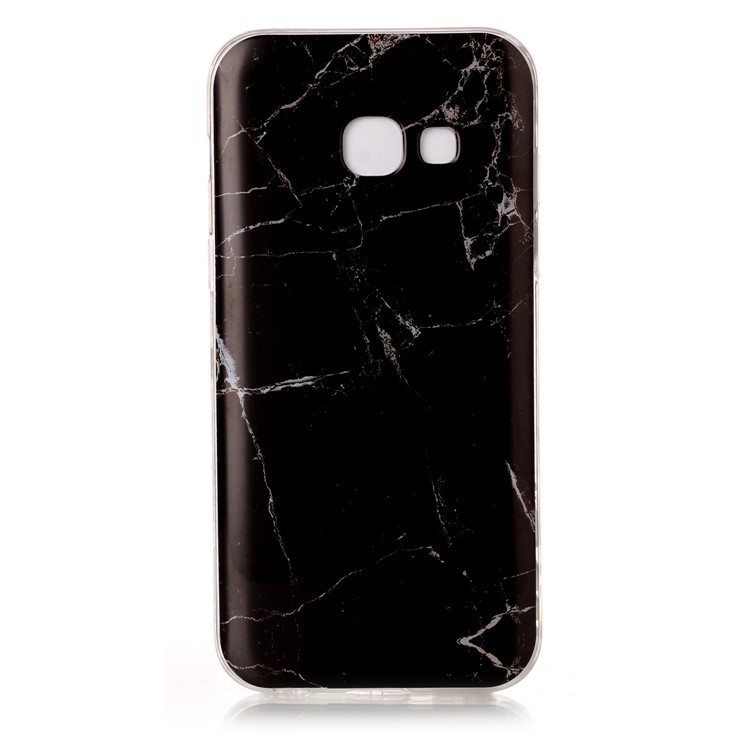 IMD Marble Texture Soft TPU Mobile Cover for Samsung Galaxy A5 (2017) - Style D-2