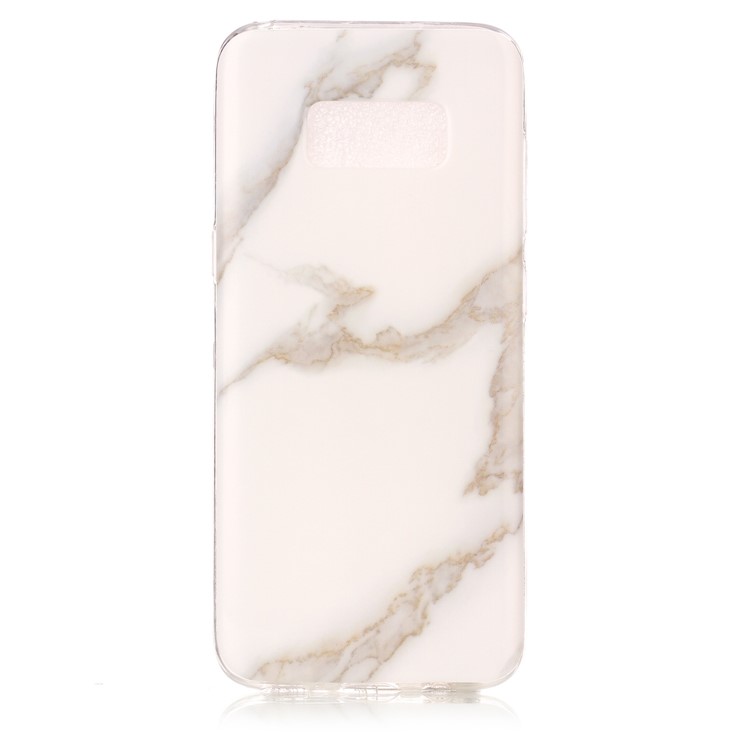 Soft TPU IMD Marble Cell Phone Case for Samsung Galaxy S8 G950 - Style H-2