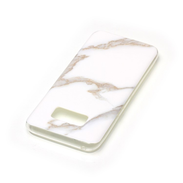 Soft TPU IMD Marble Cell Phone Case for Samsung Galaxy S8 G950 - Style H-4
