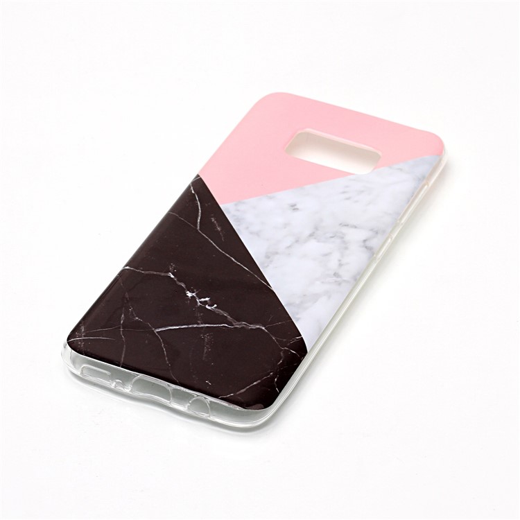 IMD Marble Pattern Back Shell Case (TPU) for Samsung Galaxy S8 G950 - Style N-3