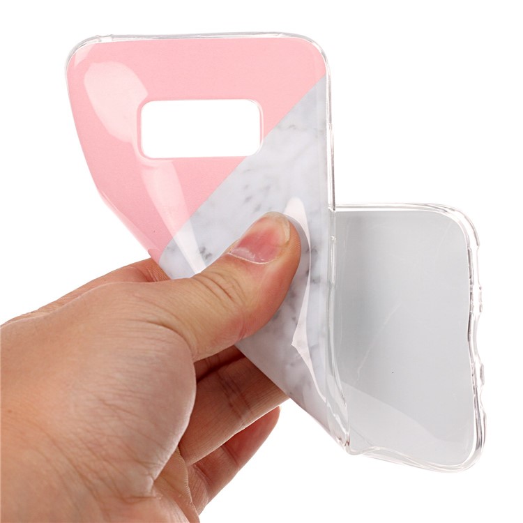 IMD Marble Pattern Back Shell Case (TPU) for Samsung Galaxy S8 G950 - Style N-5