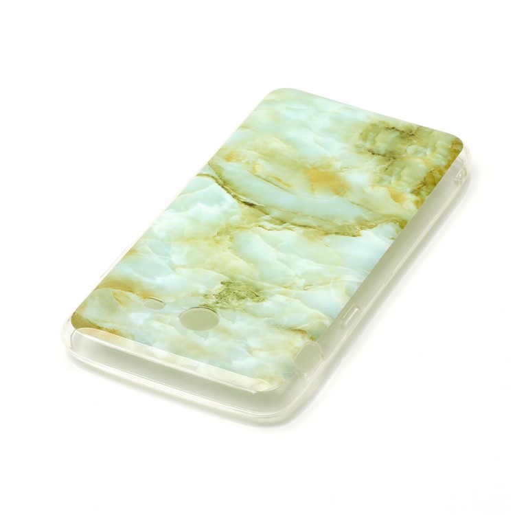 Marble Pattern IMD TPU Mobile Phone Case for Samsung Galaxy J7 (2017) - Light Green-4