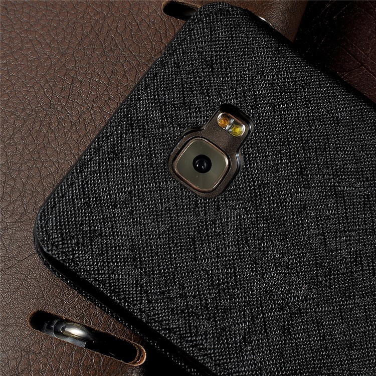 ROAR KOREA View Window Leather Stand Card Holder phone Case for Samsung Galaxy C7 Pro - Black-9