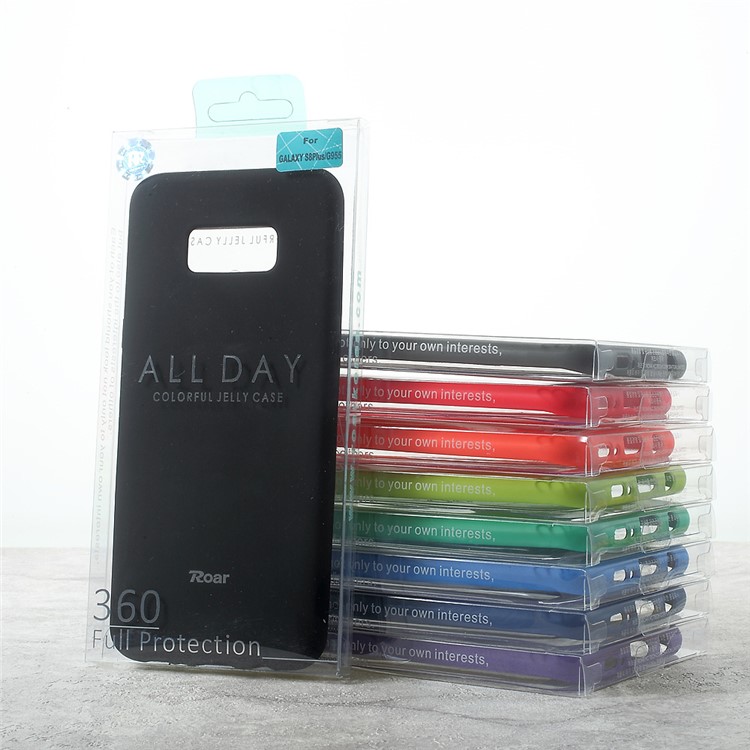 ROAR KOREA All Day Jelly Soft TPU Phone Case for Samsung Galaxy S8 G950 - Black-7