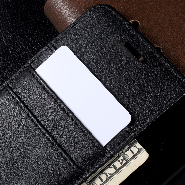 DG.MING for Samsung Galaxy J5 (2017) Detachable 2 in 1 Wallet Split Leather Phone Case - Black-5