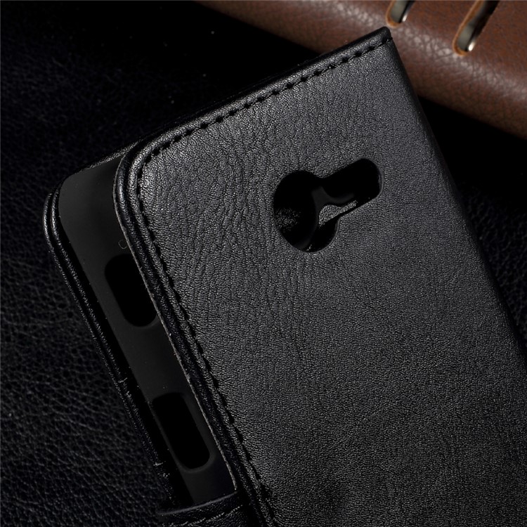 DG.MING for Samsung Galaxy J5 (2017) Detachable 2 in 1 Wallet Split Leather Phone Case - Black-8