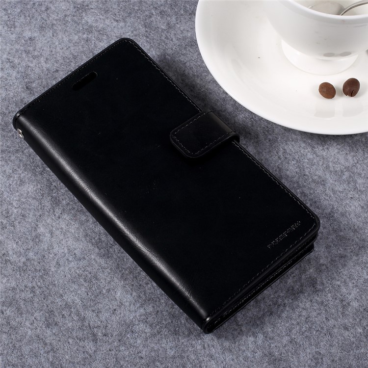 MERCURY GOOSPERY Mansoor Leather Case for Samsung Galaxy S8 - Black-3