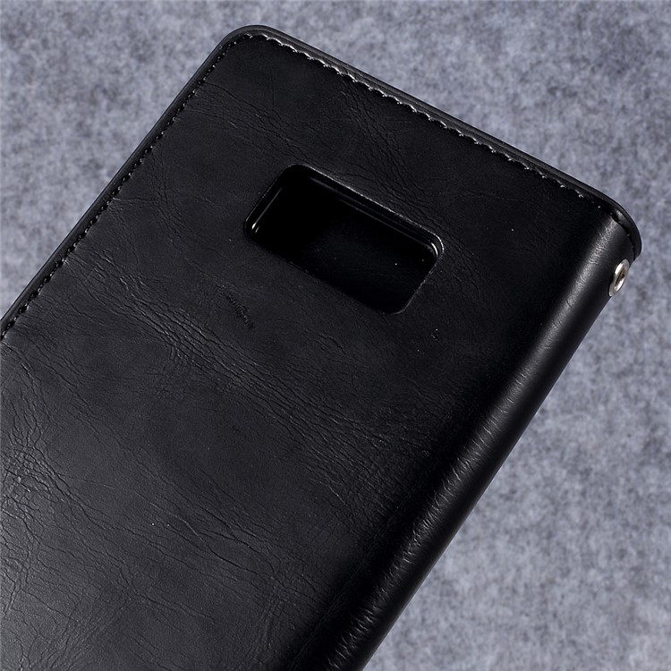 MERCURY GOOSPERY Mansoor Leather Case for Samsung Galaxy S8 - Black-9
