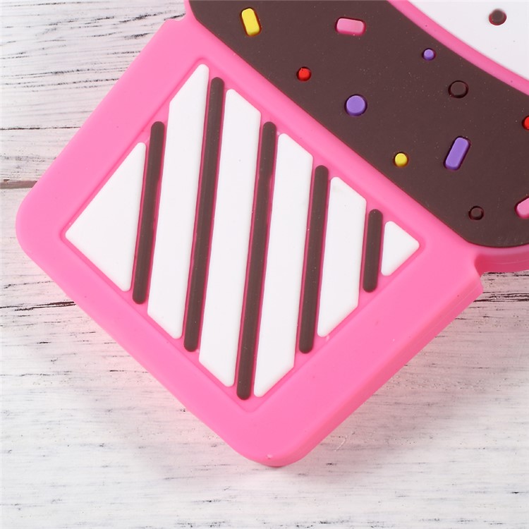 3D Cherry Ice Cream Soft Silicone Phone Case for Samsung Galaxy J3 Emerge/J3 Prime/J3 (2017) - Rose-4