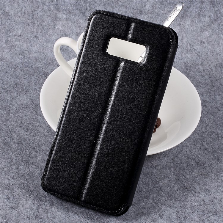 ROAR KOREA Noble Leather View Window Case for Samsung Galaxy S8 Plus G955 - Black-2